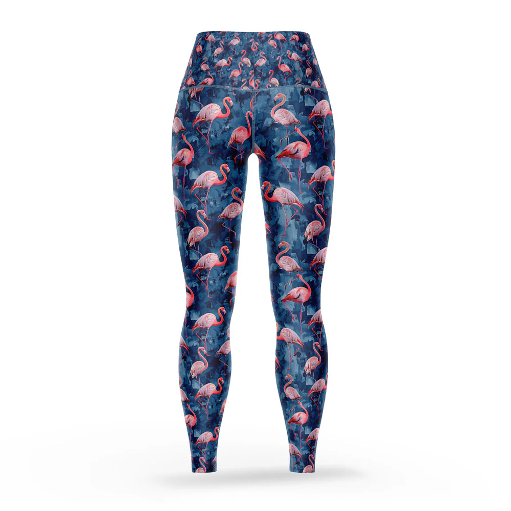 Flamingo Glide Leggings - Image 3